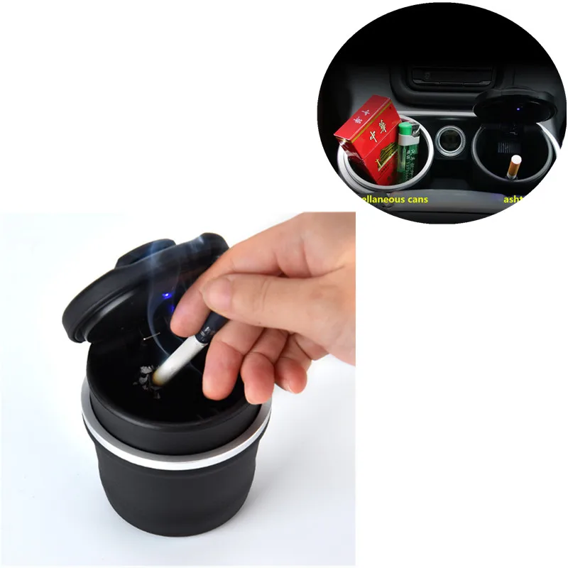 Портативная автомобильная светодиодная пепельница для сигарет хранения Peugeot RCZ