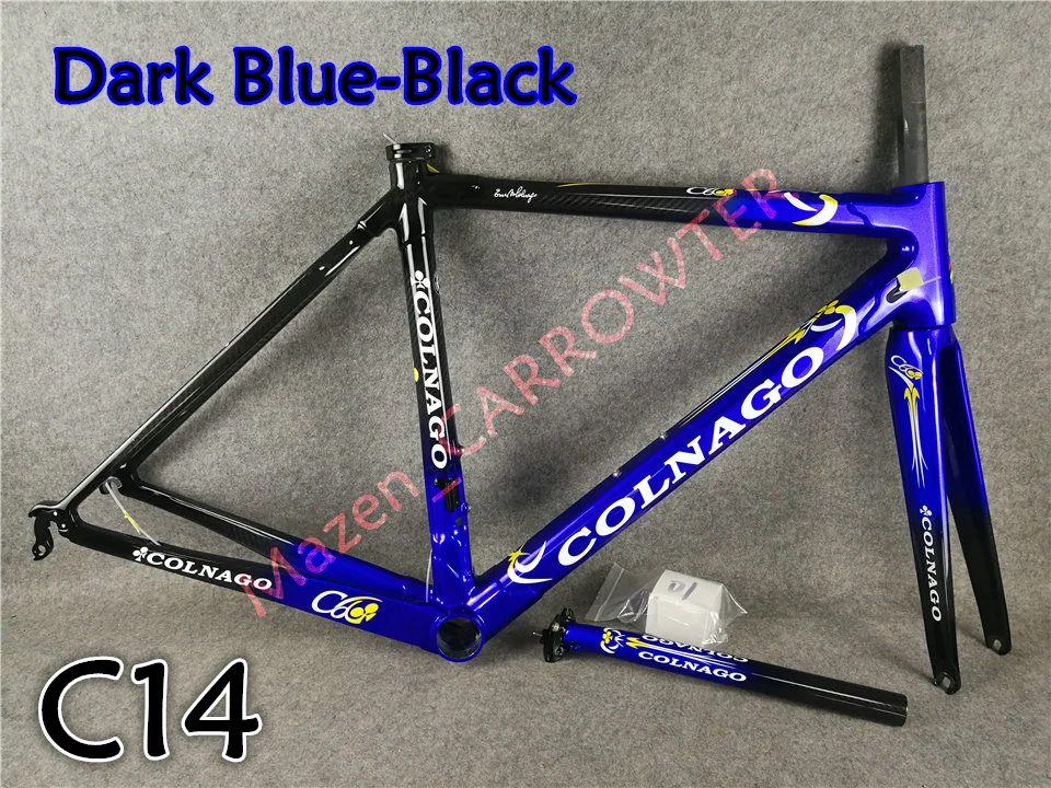 CARROWTER T1000 3K темно-синий-черный Colnago C60 карбоновая рама для дорожного велосипеда с BB386 XS/S/M/L/XL на выбор