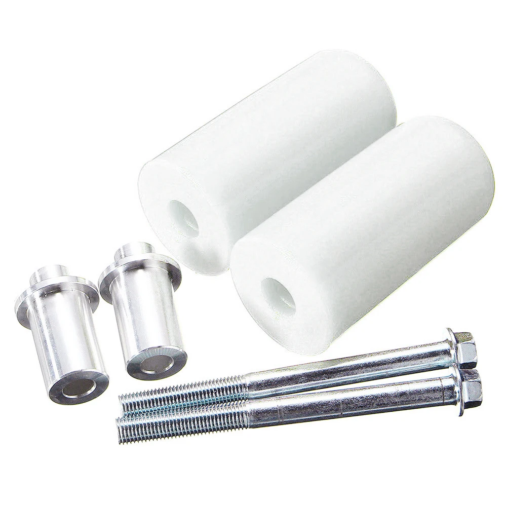

Easy Installation Durable Motorcycle Modification Front Rear Repair Replacement Parts Multifunction Practical PVC Frame Slider