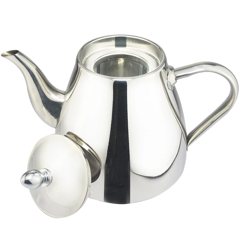 

stainless steel tea pot with tea strainer teapot with tea infuser teaware sets tea kettle infuser teapot for induction MJ921