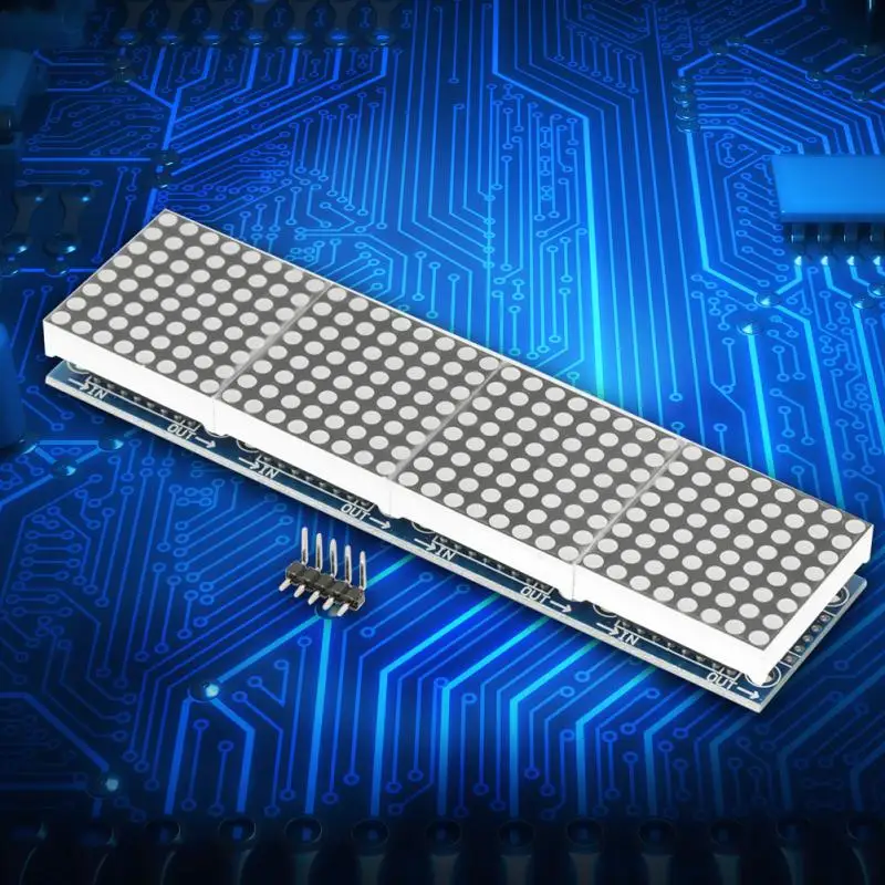 Матричный модуль 4 в 1 матричный дисплей драйвера матричная плата контроллер MCU |