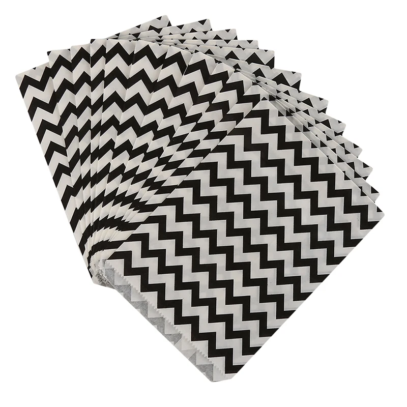 12 шт./упак. милый мультяшный бумажный пакет Одежда для свадьбы дня рождения