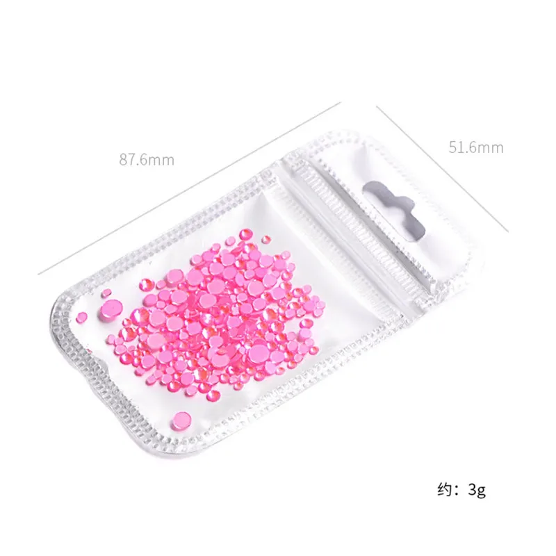 1 упаковка Разноцветные кристаллы для дизайна ногтей | Красота и здоровье