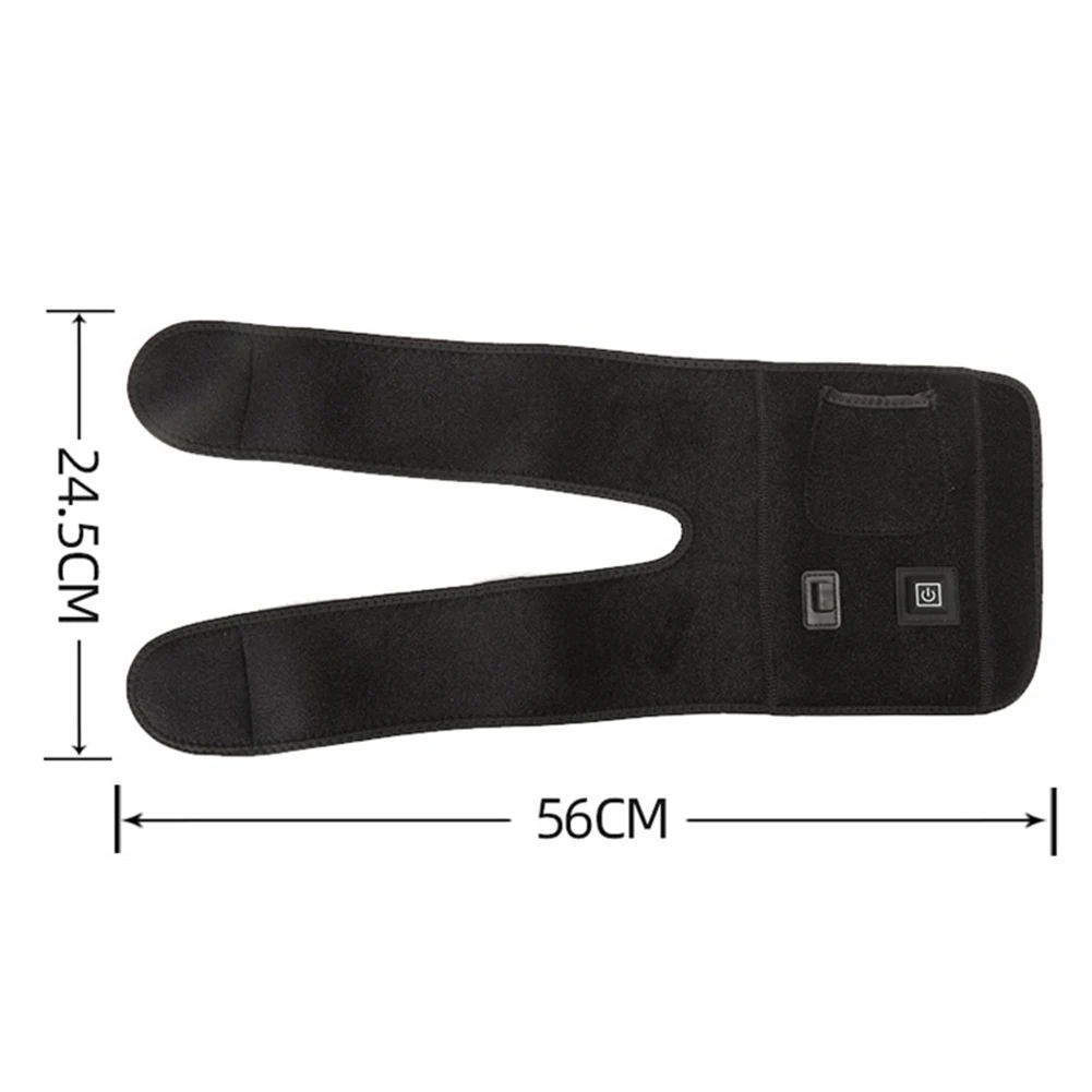 Бандаж с подогревом теплая коленная подушка зарядкой от USB для снятия боли