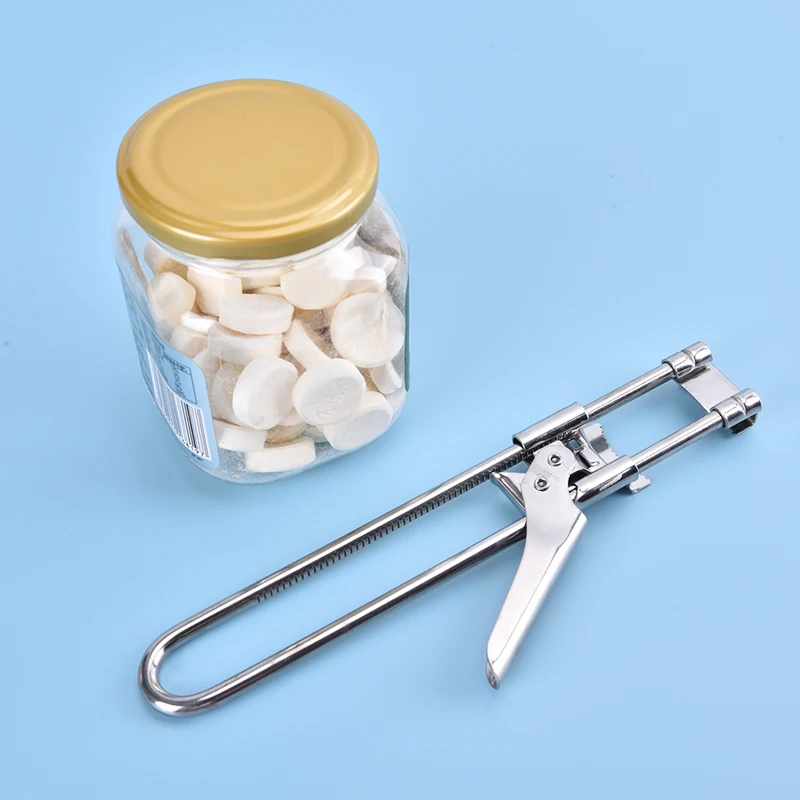 

Консервный нож, креативные регулируемые кухонные инструменты из нержавеющей стали, искусственные многофункциональные аксессуары, домашни...