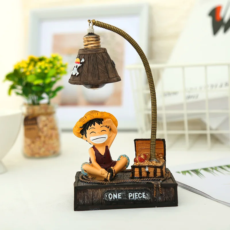 Zakka в японском стиле продуктовый Луффи ночной Светильник микро-пейзаж креативный