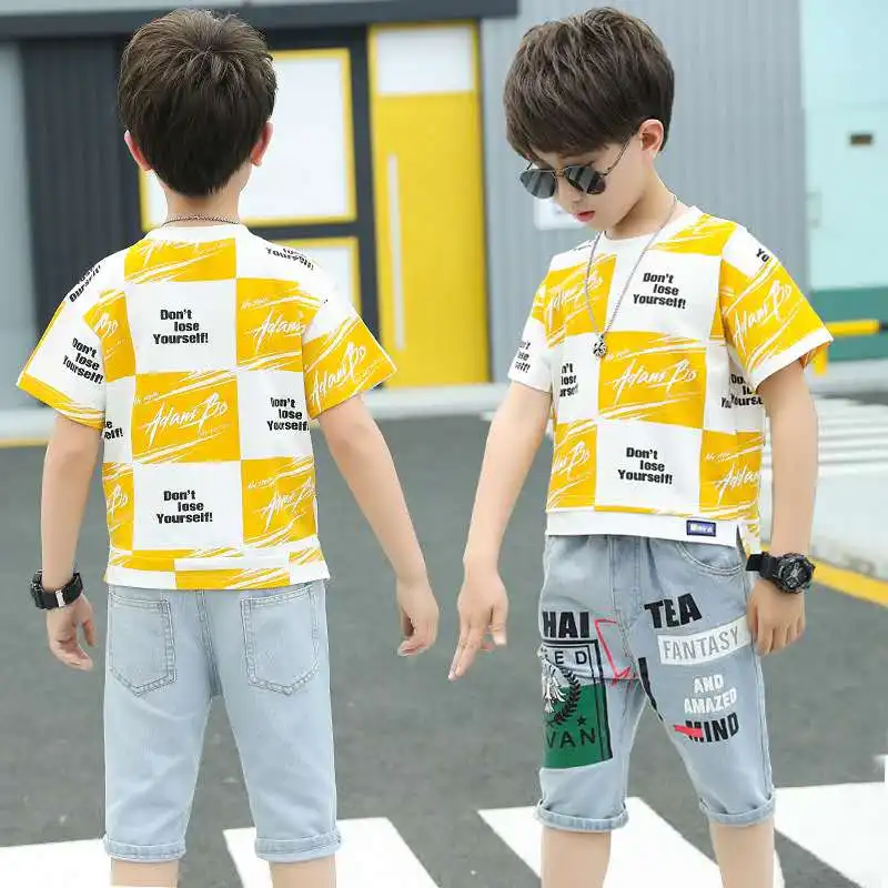 Футболка и шорты для мальчиков 2-13 лет на возраст 2020 | Детская одежда обувь