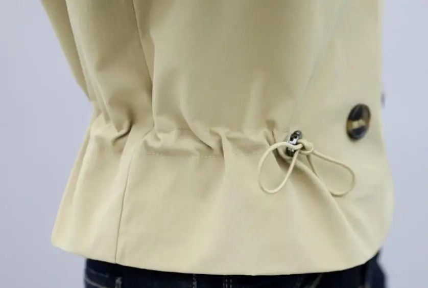 

2020 spring and autumn with New style fashion Long sleeve Women's Windbreaker coat