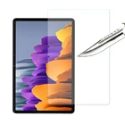 2 шт Защитная пленка из закаленного стекла с уровнем твердости 9H Противоударная защитная пленка из закаленного стекла защитное покрытие для экрана для Samsung Galaxy Tab S7 T870 SM-T870 планшет