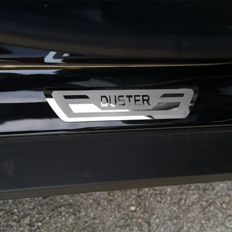 Накладка на порог для Renault Duster Dacia 2010 2018 2019 2020 Защитная Наклейка педали Аксессуары