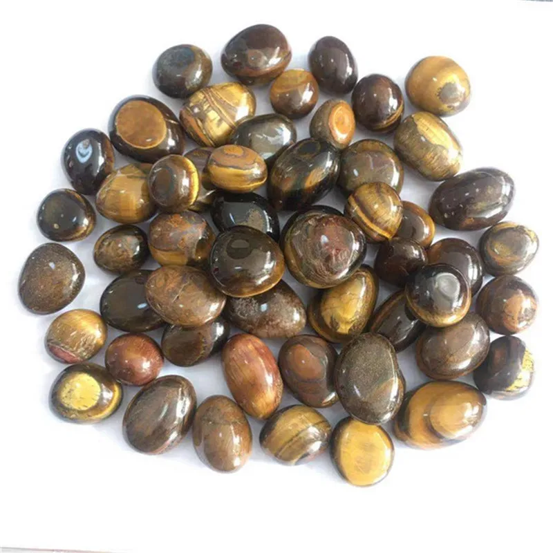 

Tiger Eye Tumbled Stones Natural Minerals Crystals Gems Healing Reiki For Home Decoration