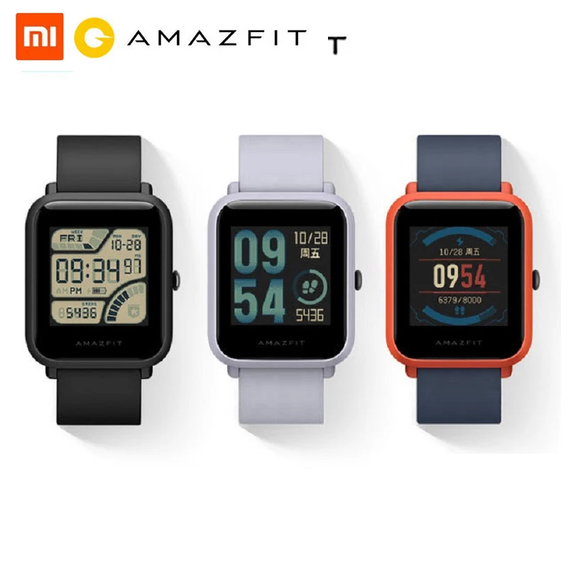 Смарт-часы Huami Amazfit Bip спортивный трекер с пульсометром Bluetooth GPS