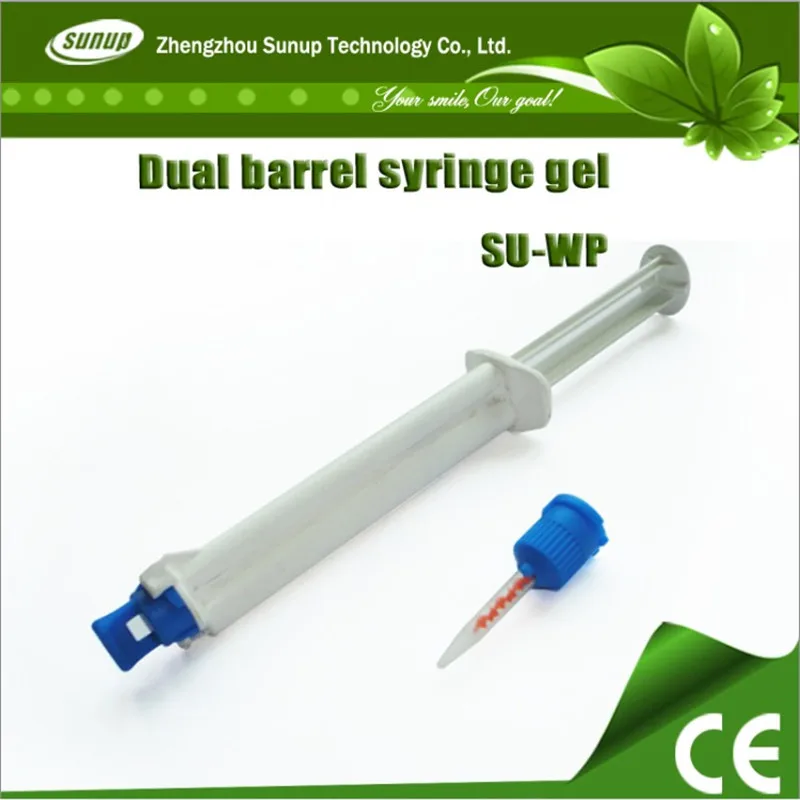 Профессиональный гель для отбеливания зубов с двумя шприцами пероксид водорода