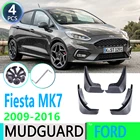 Брызговики для Ford Fiesta 7 MK7, Хэтчбек 2009  2016 2010 2011, брызговики для передних и задних автомобилей, брызговики, автомобильные аксессуары