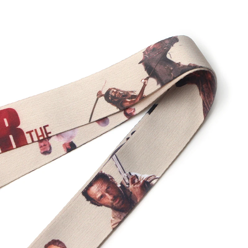 Ходячие мертвецы крутой брелок ремешки значок Id держатель ID карта пропуск