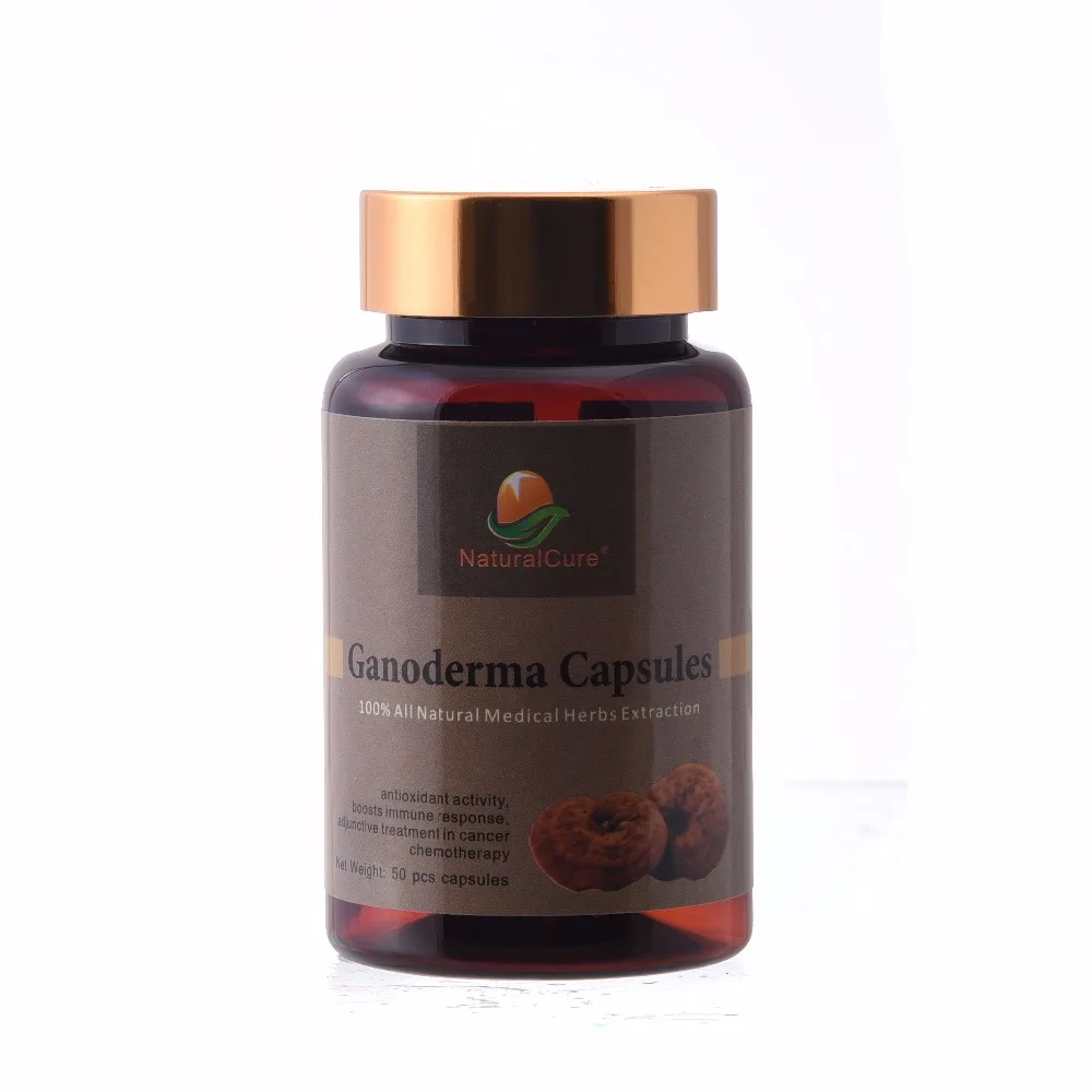 

NaturalCure Ganoderma Capsule, Grade One Turkey Tail Mushroom, Lucidum Spore Extraction Granules, Improve Immunity