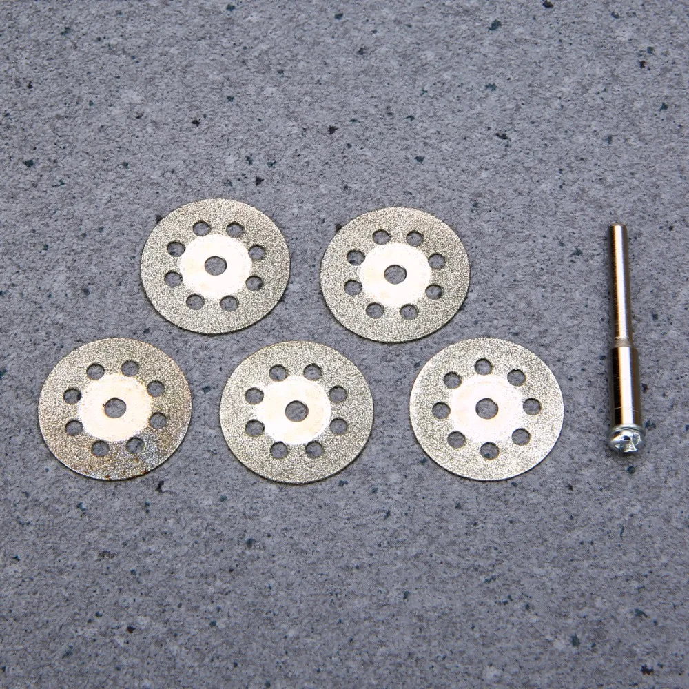 Набор алмазных дисков для резки камня пластика и дерева 5 шт./лот 22 мм|Абразивные
