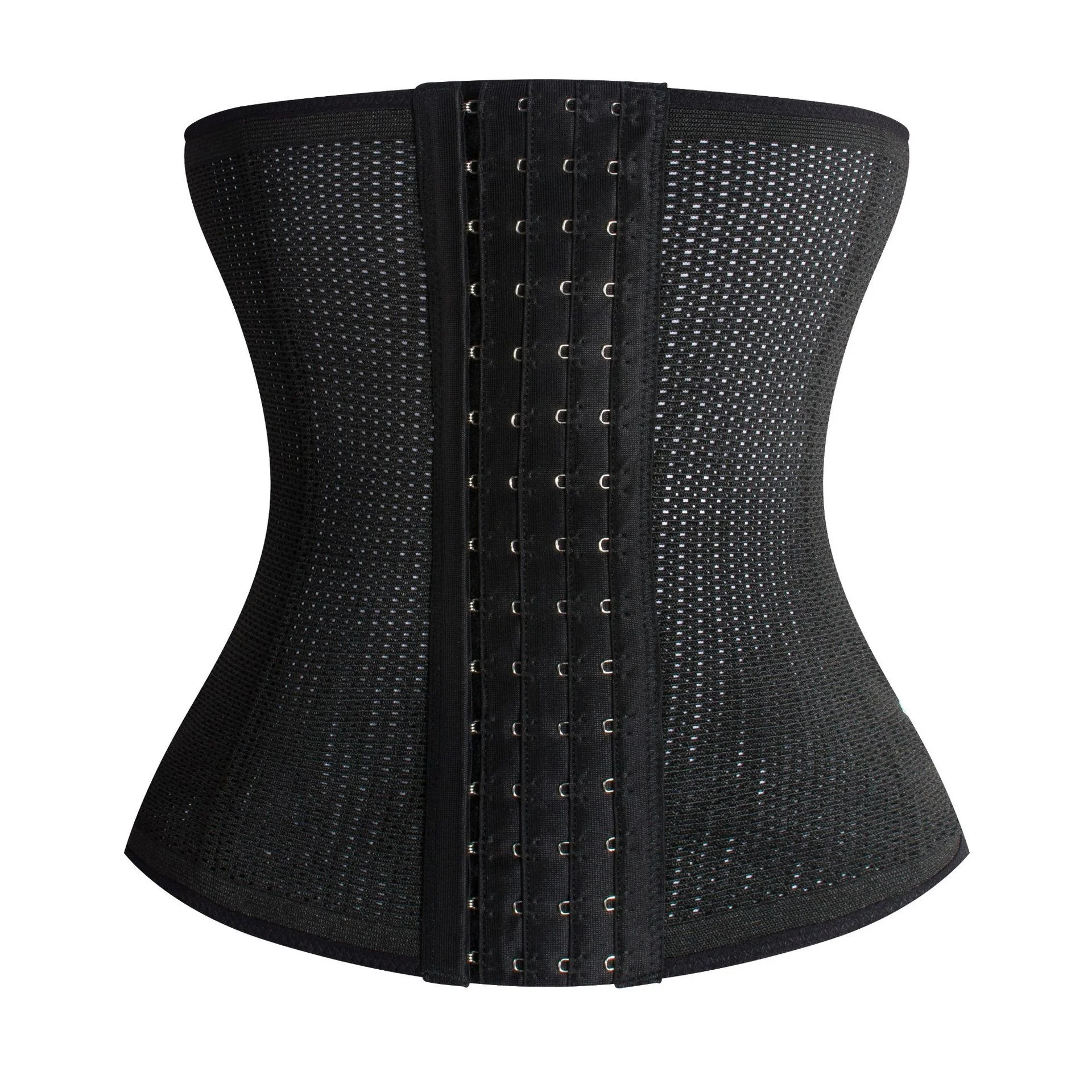 

4 rows of 15 buckles ultra-high waist shaping waist sealing waist clip without crimping abdominal belt steel waist belt air hole
