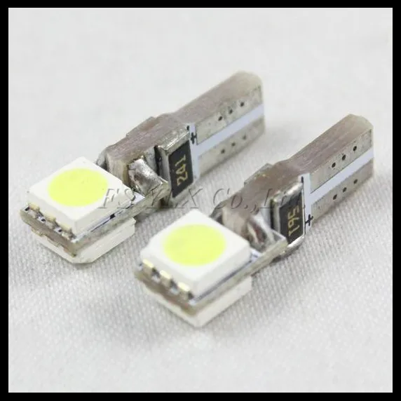 FSYLX Автомобильный светодиодный светильник 73 74 T5 2SMD 5050 canbus для приборной панели