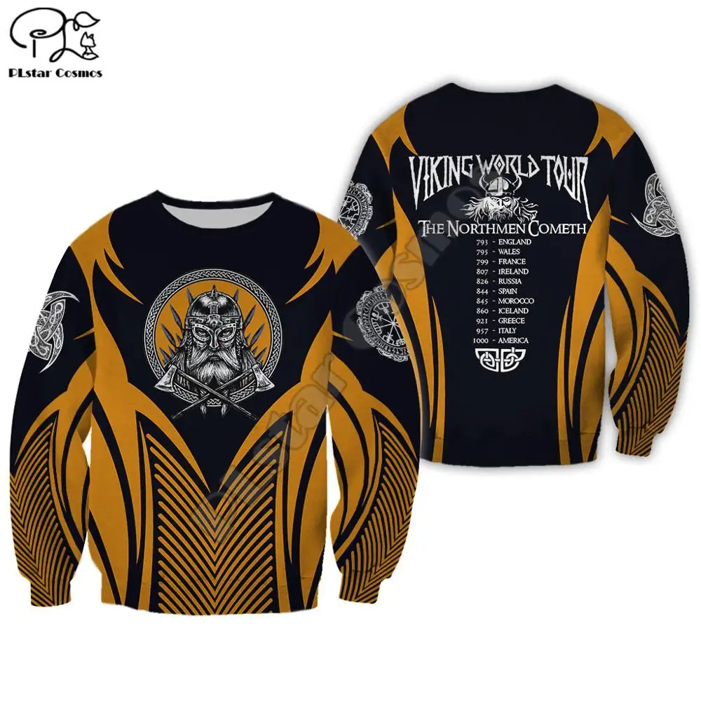 

men women Native indian Viking print 3d hoodie retro harajuku sweatshirt zipper coat Unisex streetwear Tracksuit pullover 00