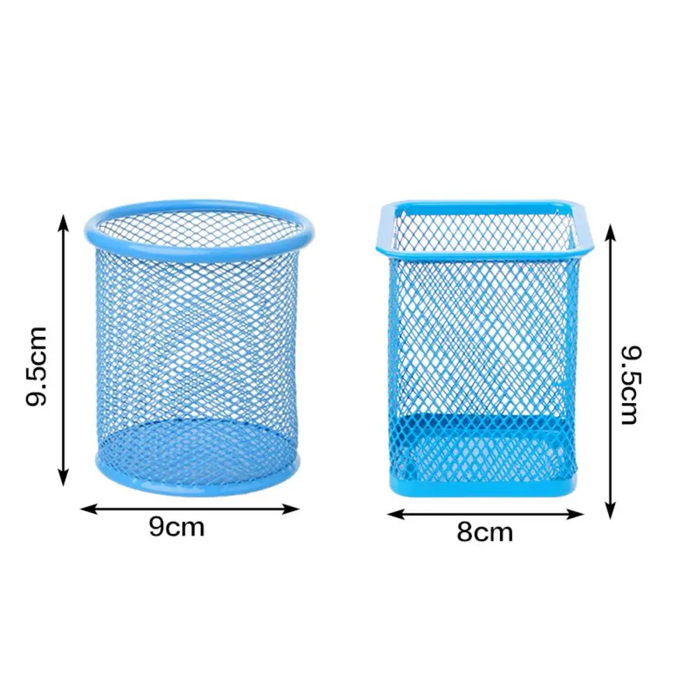 Настольная подставка для ручек офисные аксессуары хранения металлическая сетка