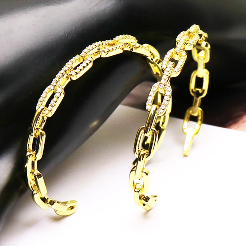 

5 шт., золотистый циркониевый браслет, ювелирные изделия, браслет для женщин, геометрические украшения, браслет, оптовая продажа, ювелирные и...