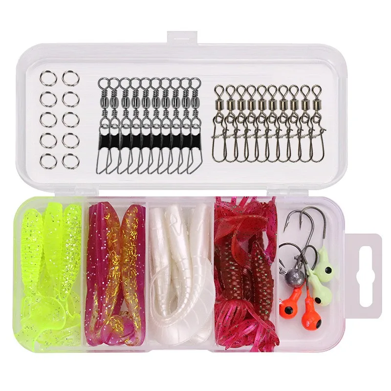 

60PCS Set Children's Fishing Rod Park Kid Girl Boys Mini Pocket Shrimp Short Portable Fish Rod 1.2 /1.4 Meters