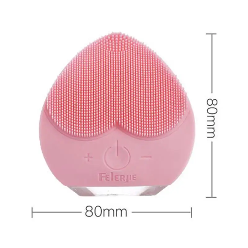

Face Cleansing Instrument Pore Cleaning Gadget Silicone Cleaner Waterpr Face Rechargeable Electric Wash P4K4