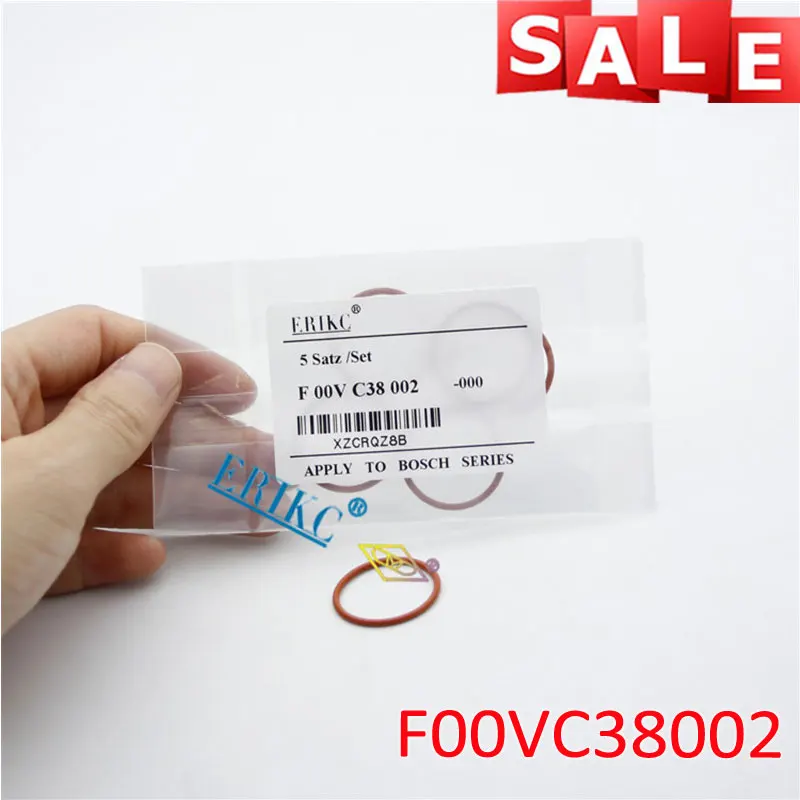 ERIKC 5 шт. F00VC38002 уплотнительное кольцо для общей топливной магистрали F 00V C38 002