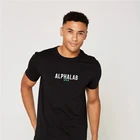 Футболка мужская с коротким рукавом, модная тенниска для бодибилдинга и фитнеса, майка для спортзала, тренировочная майка для мышц, 2019