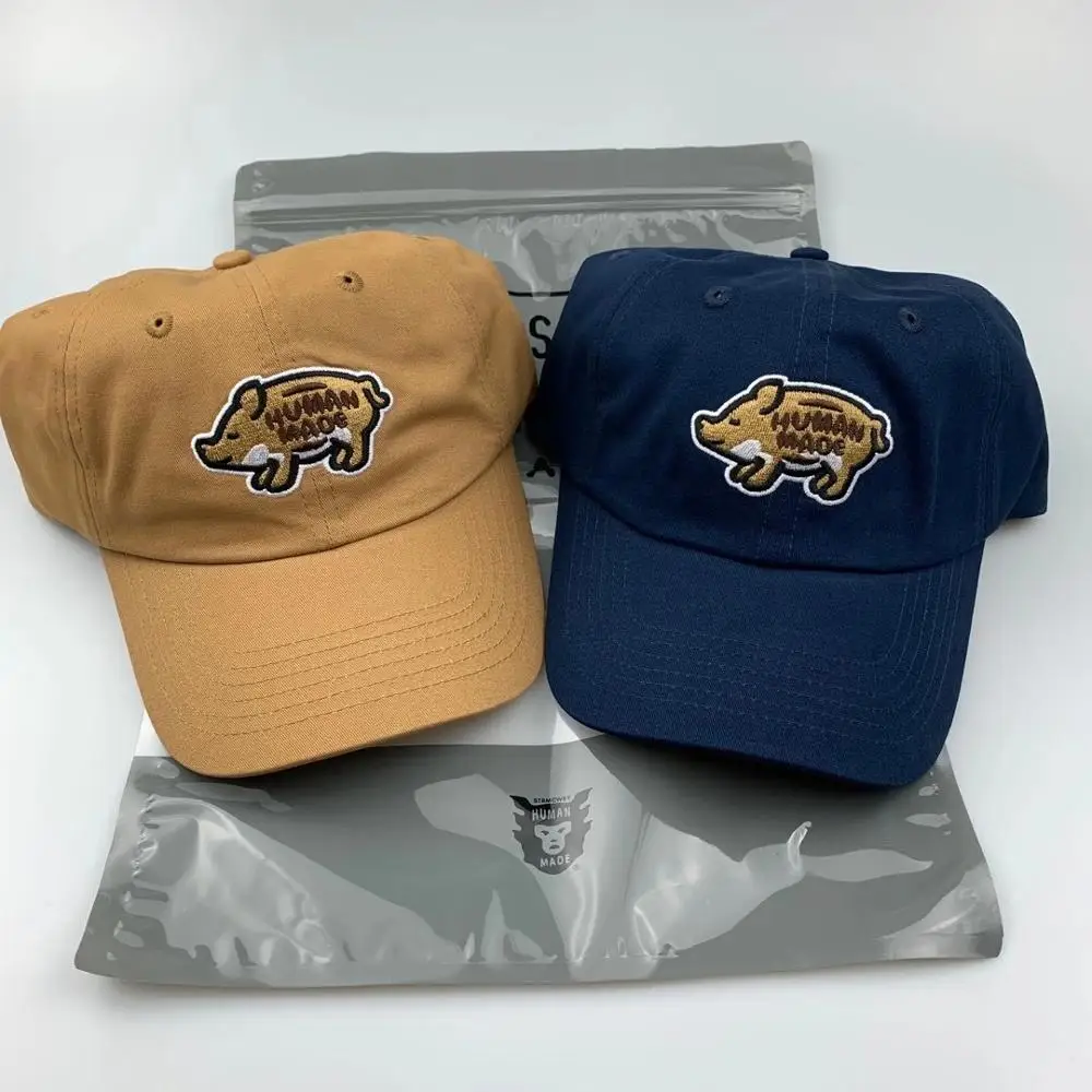 

Human Made Polar Bear Embroidery Baseball Cap Dad Hats For Women Men Summer Sun Beach Hat Ladies Trucker Caps Designer Visors