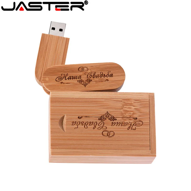 Корабль (свободный изготовленный на заказ логотип) Деревянные USB + коробка флеш