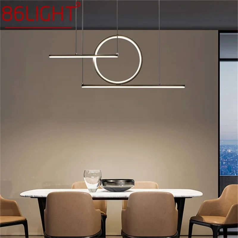 

86LIGHT Nordic Pendant Lights Gold Contemporary Creative Decoration LED Fixture For Home Living Room