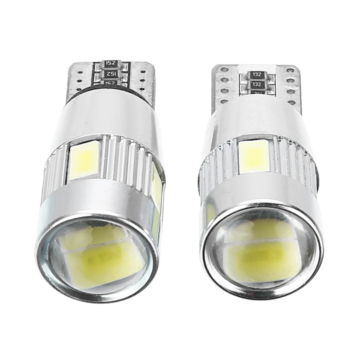 Mayitr 2 шт. T10 5630 6SMD светодиодный Canbus Error Free автомобиля клиновидные боковые