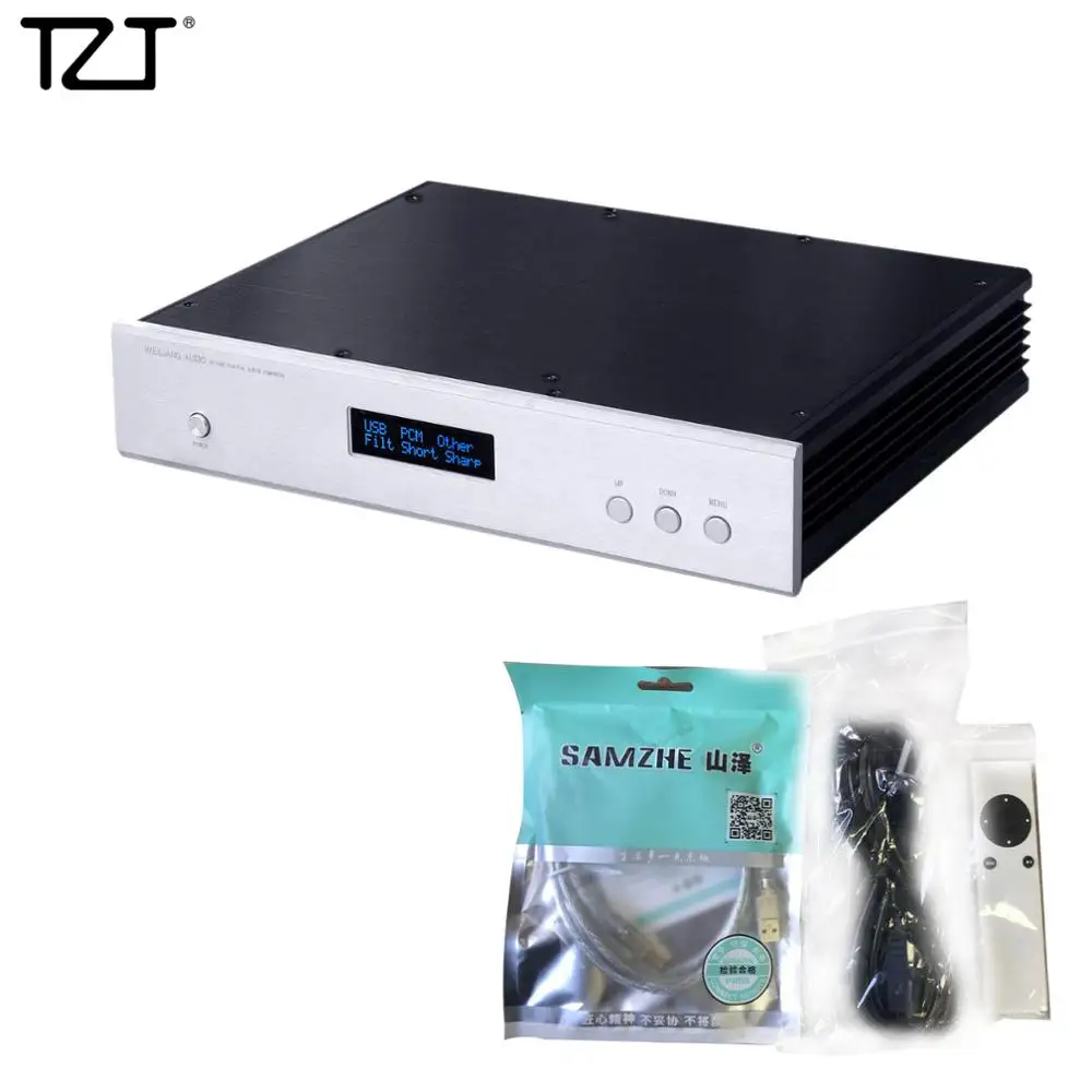 Полностью сбалансированный декодер TZT DC400 AK4499 DAC DSD Bluetooth 5 0 APTX LDAC флагманская