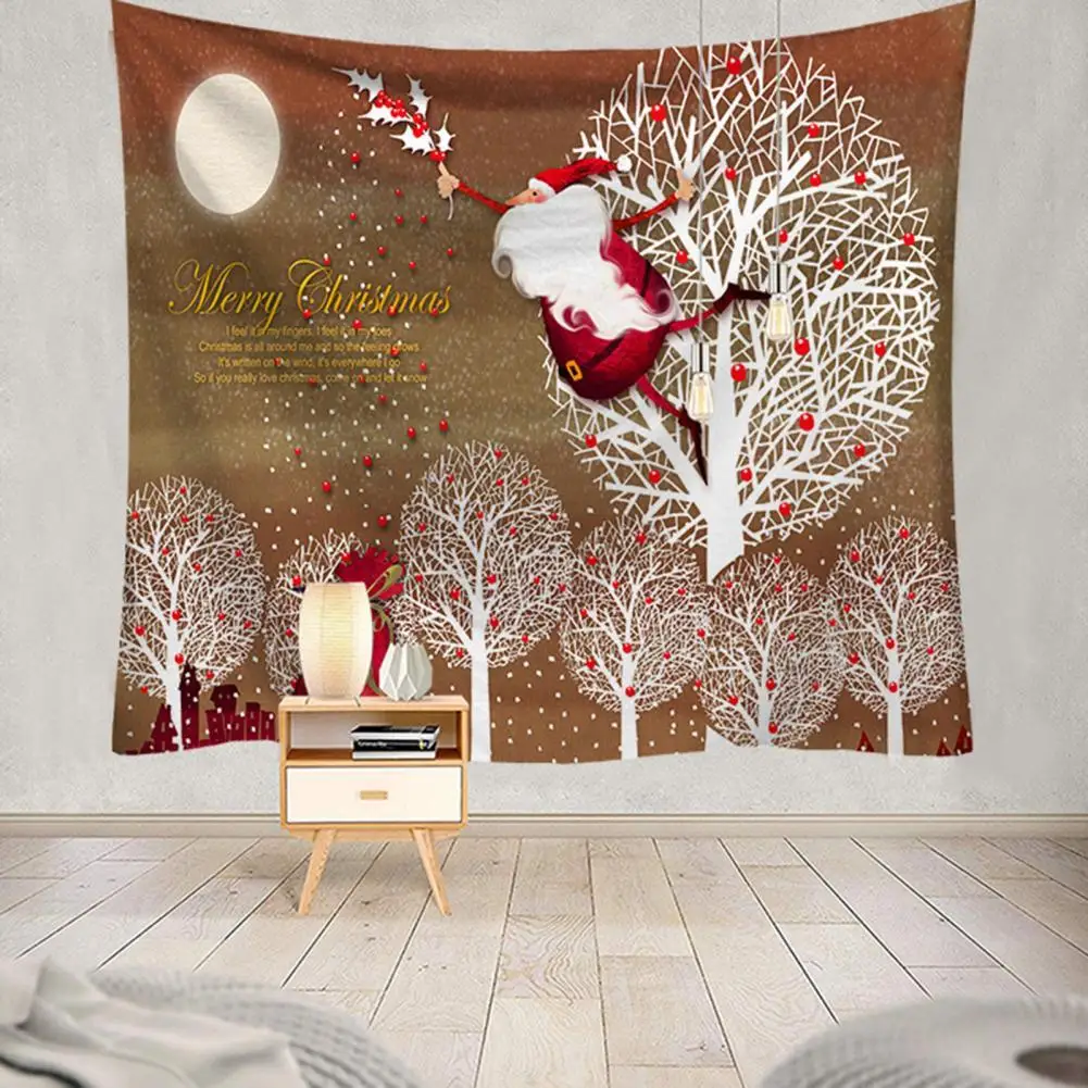 

Wear Resistant Multi Styles Rustic Retro Style Fireplace Tapestry for Fireplace