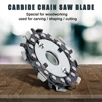grinder wood carving disc cutting tools 2 5 inch mini 16mm chain disc double saw teeth anti kickback blade8 teeth