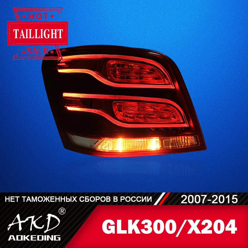 

Tail Lamp For Car Benz X204 2007-2015 GLK200 GLK300 LED Tail Lights Fog Lights Day Running Light DRL Tuning Cars Accessories