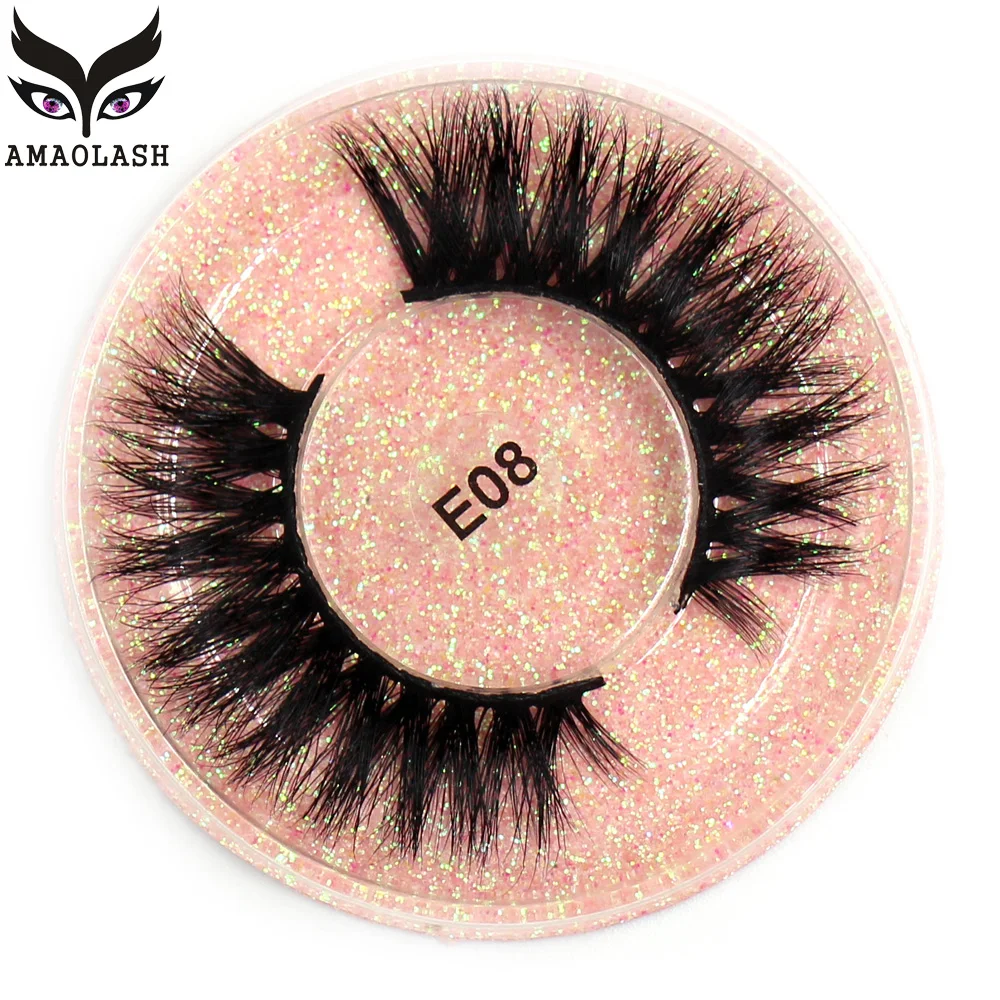 AMAOLASH 3d норковые ресницы искусственные ручной работы популярные TE08 | Красота и