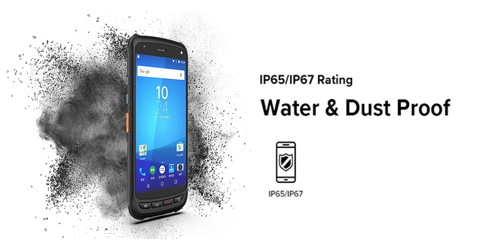 IssyzonePOS Android 6,0 PDA 2D сканер штрих-кода pos-терминал NFC Беспроводной считыватель штрих-кодов сборщик данных сенсорный прочный PDA