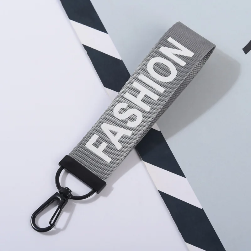 Модный шнурок с надписью тесьма лента шейный ремешок ткань для ID бейдж держатель