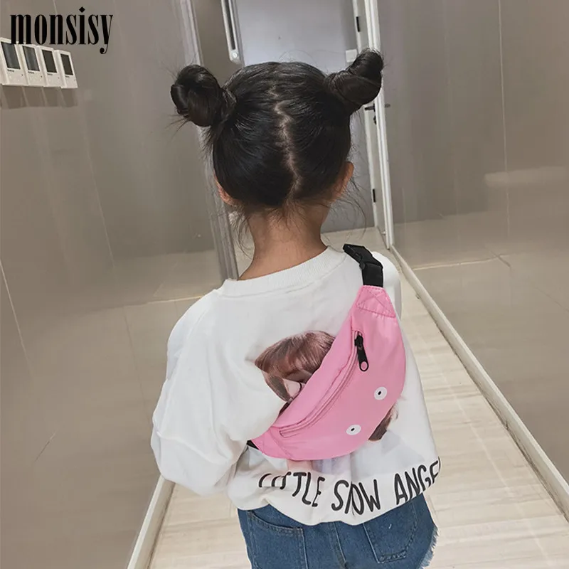 Monsisy/Детская поясная сумка для детей мальчиков и девочек телефона Поясная Сумка