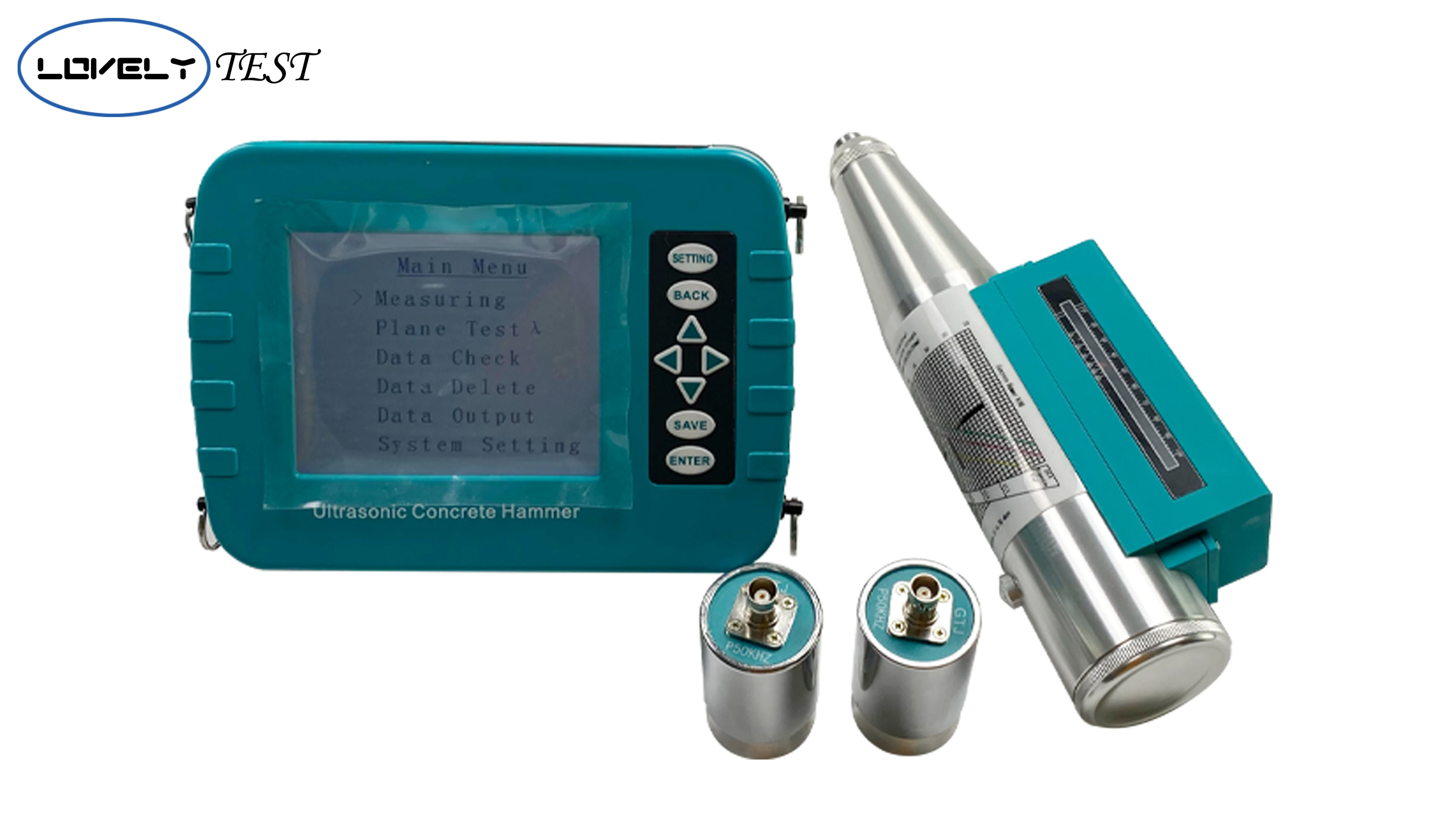 

GTJ-U200 Rehound Hammer Concrete Hardness Ultrasonic and Velocity Tester