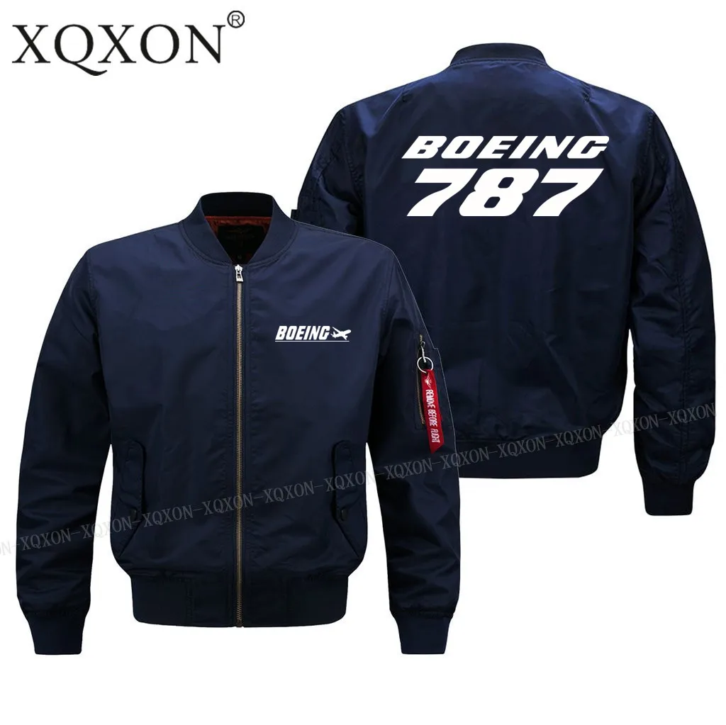 XQXON 2021HOT распродажа мужская куртка пилот Боинг 787 новый дизайн мужские куртки