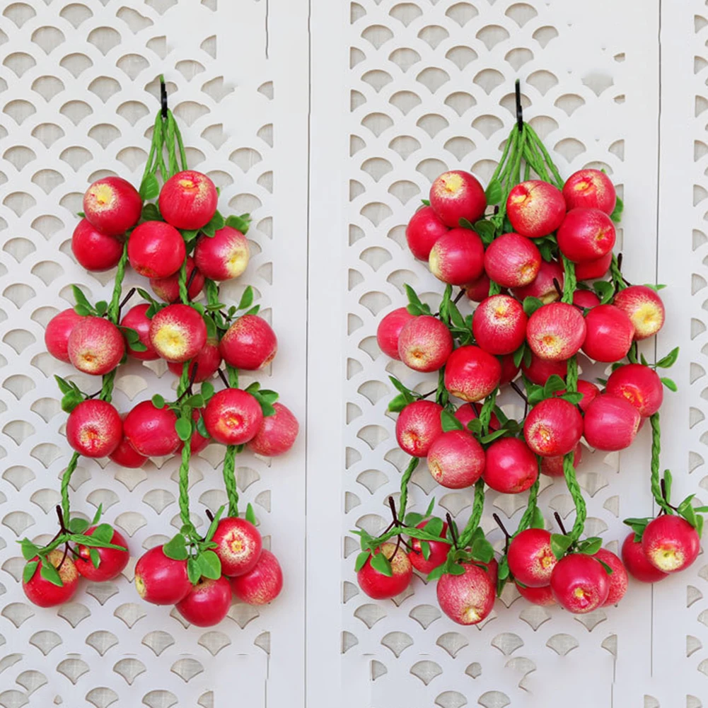 Поддельные фрукты овощи Пена модель DIY моделирование кукурузы Чили струны