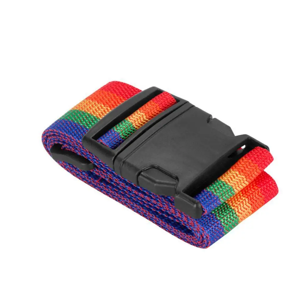 

One-word Packing Belt Luggage Suitcase Suitcase Bundled Trolley Box with Belt Box Checked Luggage Tied Belt Rope with Lugga M5X9