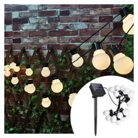 solar energy string lights waterproof solar powered patio light for outdoor garden yard porch wedding party christmas decoration