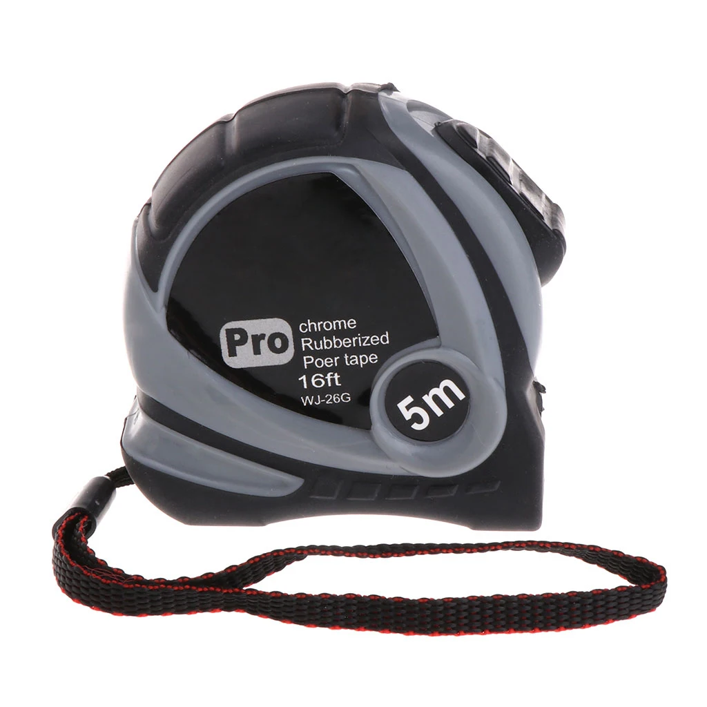 Измерительная линейка 5 м 7 выдвижная мерная рулетка прорезиненная Метрическая |