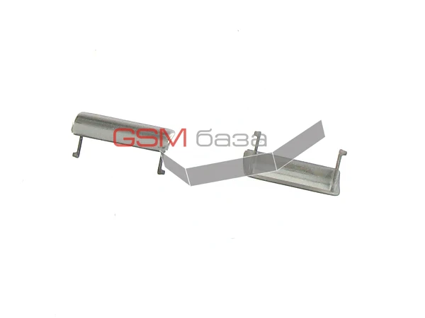 Nokia N76 - Дверца карты SD (хромированная) Оригинал |