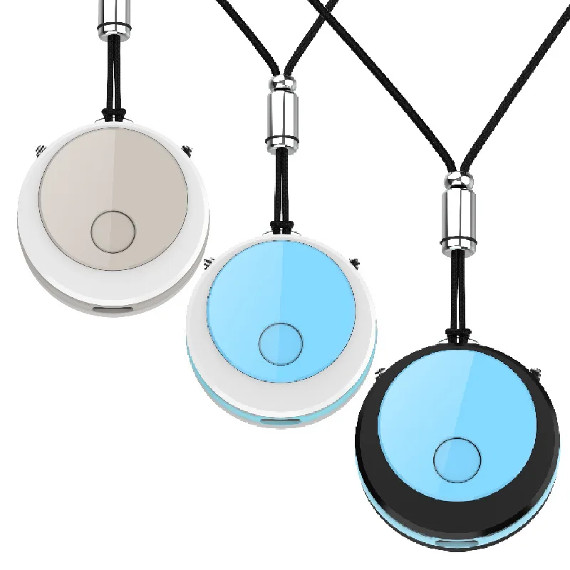 

Air Purifier Necklace Mini USB Wearable Air Purifier Negative Ion Generator No Radiation Low Noise Air Cleaner